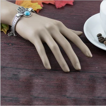 Prosy Multilayer Lucky 8 Bracciali Set Argento Bead Fantasy Elefante Cuore Marmo Accessori per le mani Gioielli regolabili per donne e ragazze