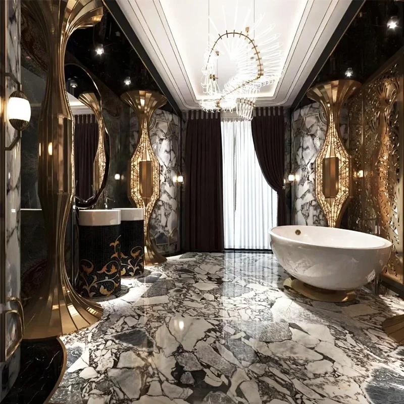 Cut to Size Natural White Marble Elephant Modern for Interior Hotel Villa Kitchen Living Room Wall Flooring Design Marble Stairs