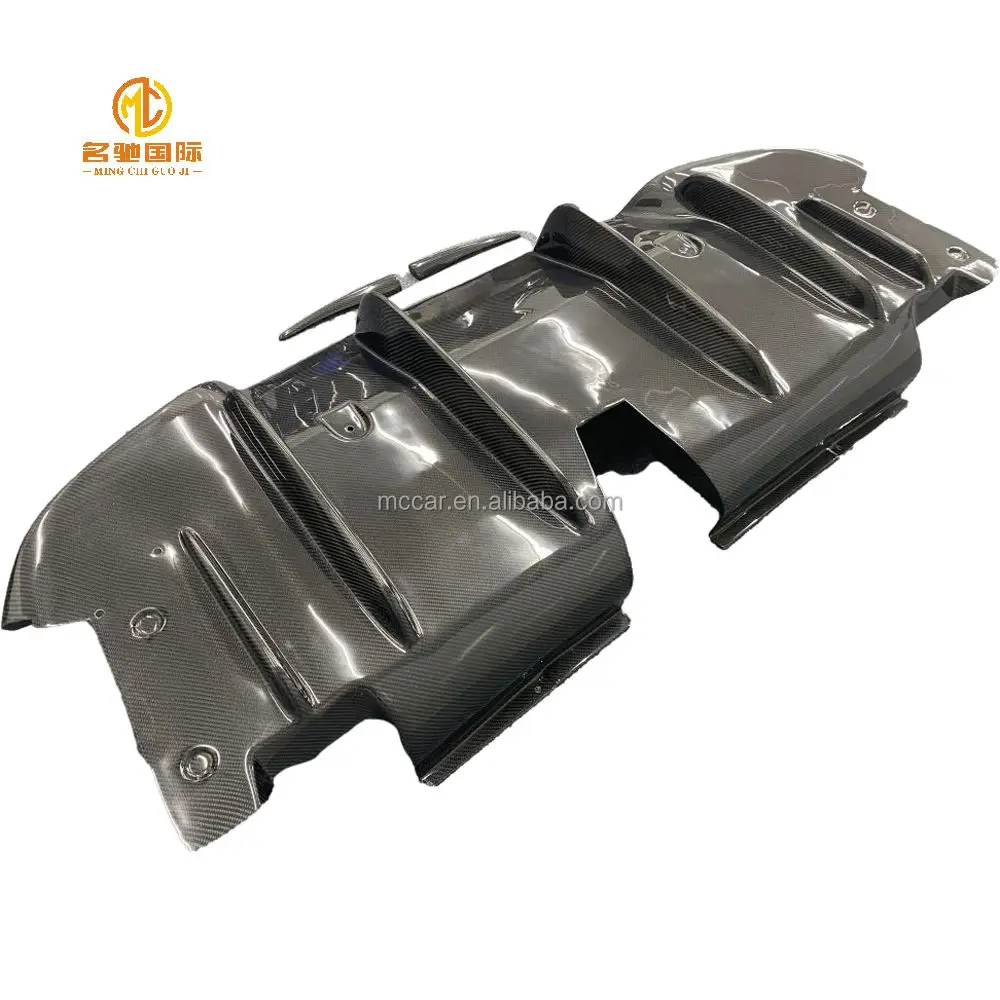 Carbon Fibre Car Bumper Rear Diffuser for Alfa for Romeo for GIULIA Diffuser Bumper
