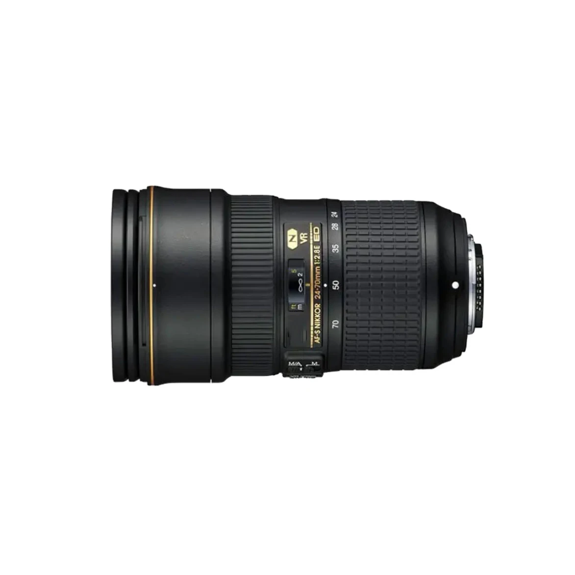 Used Digital Camera Lens Afs Nikkor 2470mm F/2.8e Ed "big Ternary