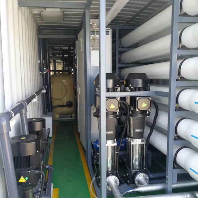 Desalination Water Plant 250/500/1000/2000/3000/4000/5000/10000LPH Water Desalinator Seawater Desalination Machine