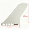 Quick-release racing fins - white
