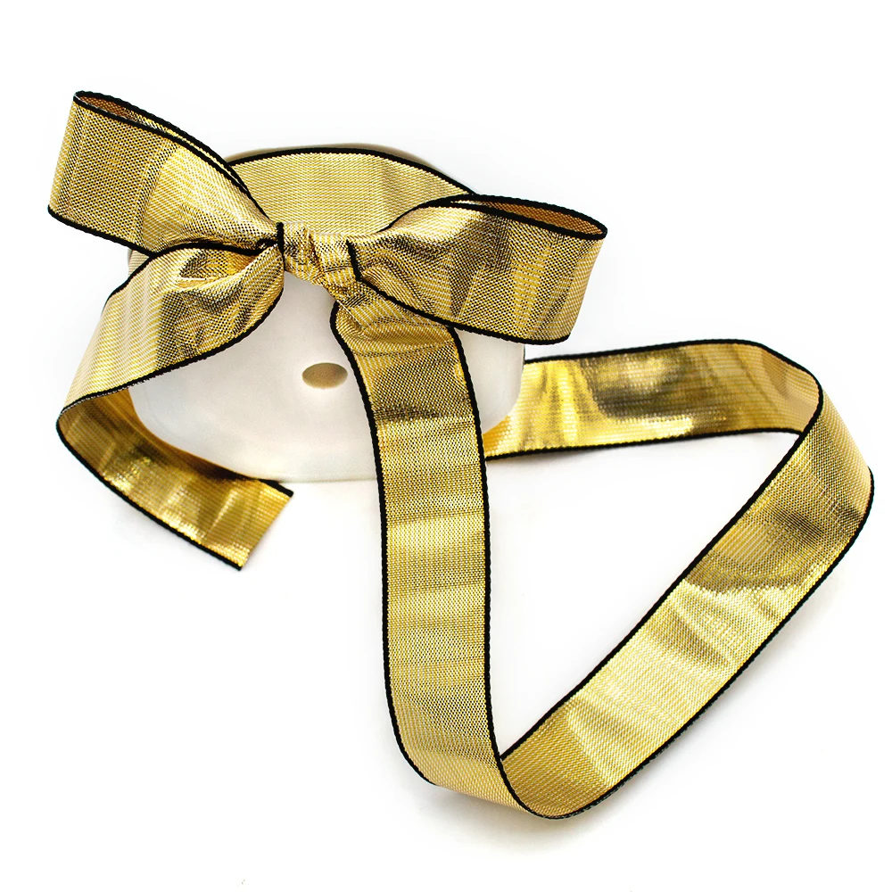 Лента металлическая с черными краями