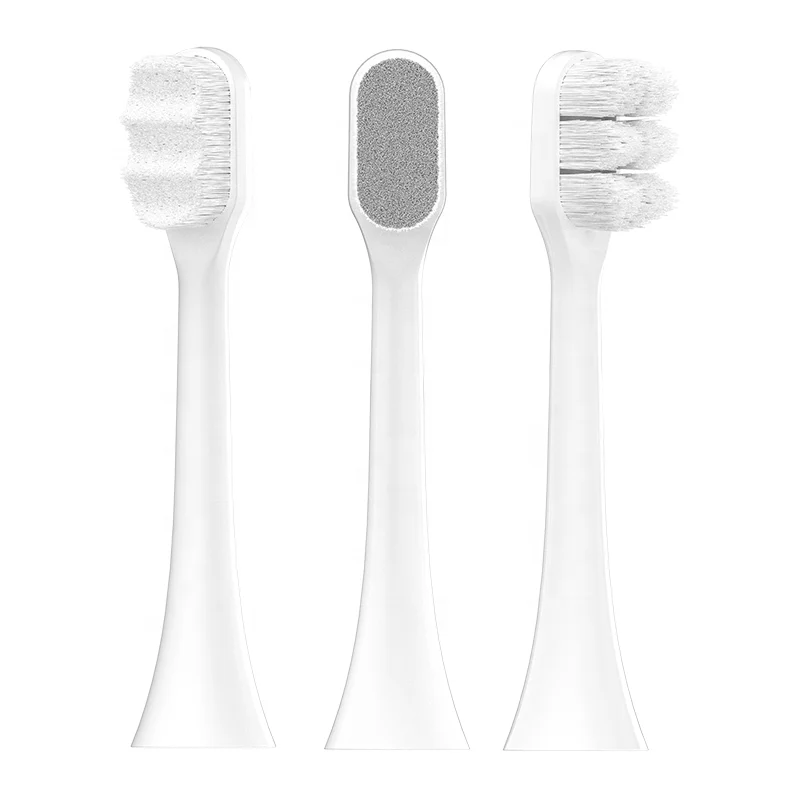 Wholesale Adult Micro-nano 20000 Superfine Micro Soft Bristles Nano Ultra Soft electric toothbrush head for philips Xiaomi details