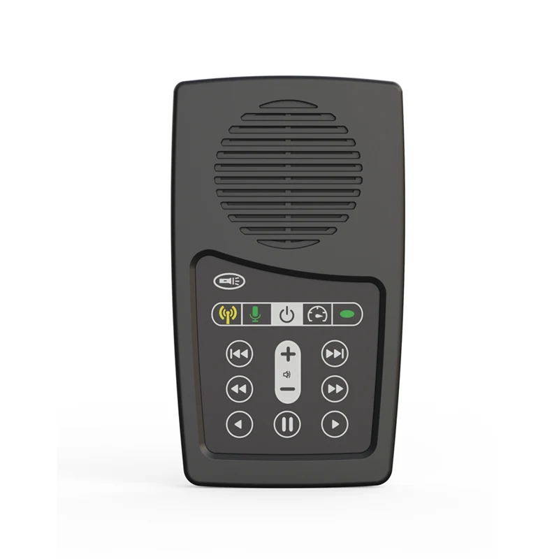V-256 Digital MP3 Player with Loud Speaker FM Radio Flash Light & Audio Bible Learning Machine Solar Powered