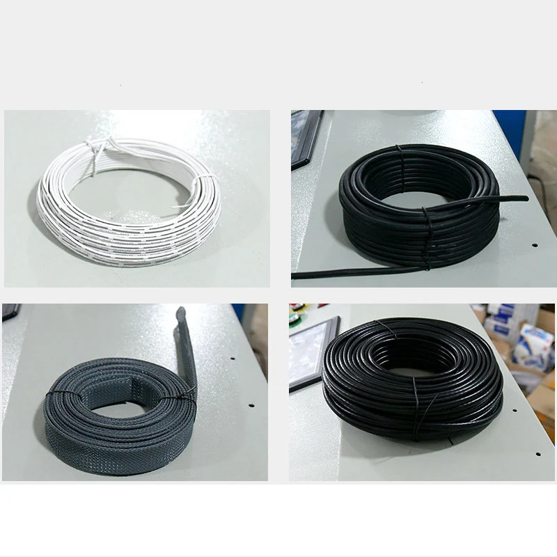 Length Measuring Electric Wire Spooling Cable Bobbin Wind Rewind Tie Tying Machine