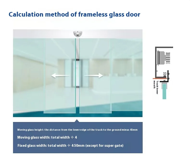 ES68 Automatic Door Unit Electric Sensor Automatic Door Operators ...