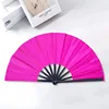 Plastic bone-fan rose red