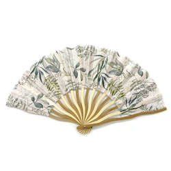 Ручной бамбуковый Шелковый складной веер китайский/японский очаровательный элегантный винтажный Ретро