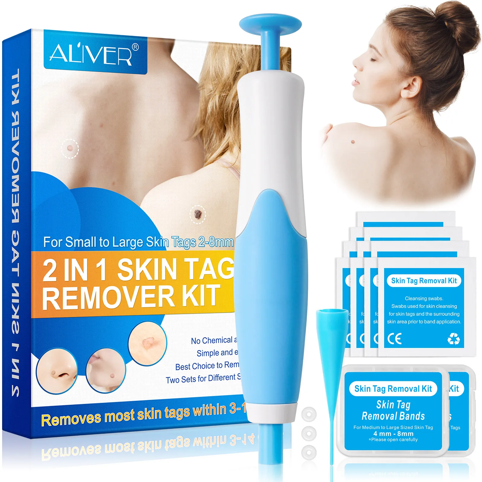 Where To Buy Skin Tag Remover Aliver Auto Warts Skin Tag Removal Kit Safe For Small To Large Repair