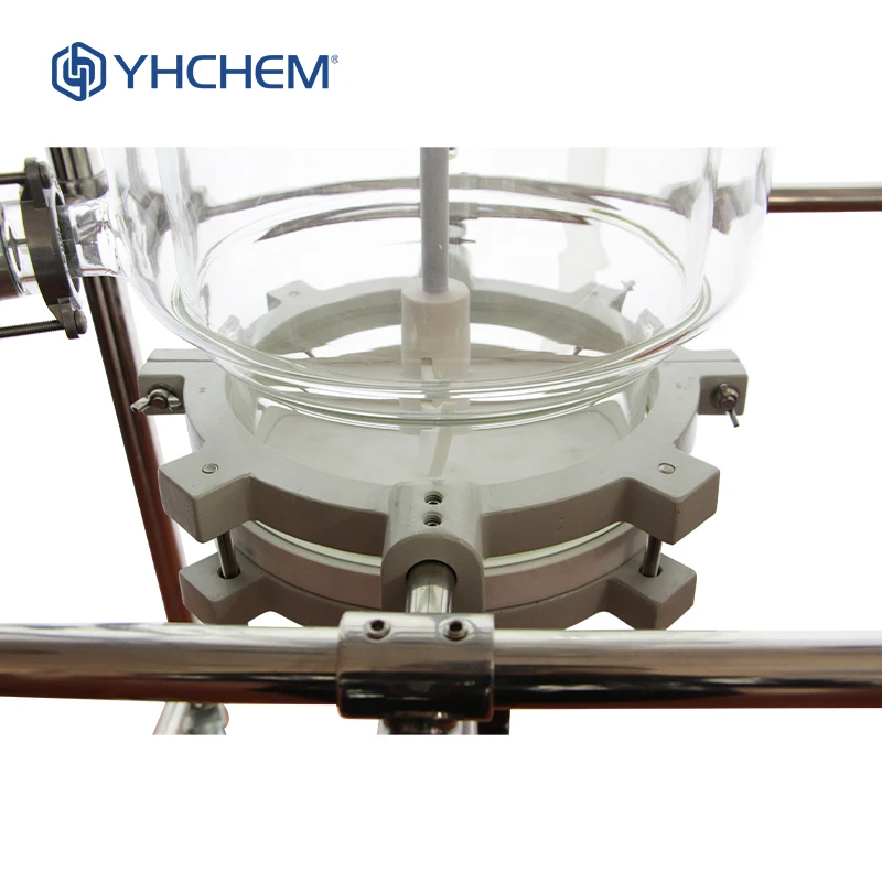 YHCHEM Factory Price Glass Crystallization Reactor Continuous Stirring Reactor Crystallization Equipment
