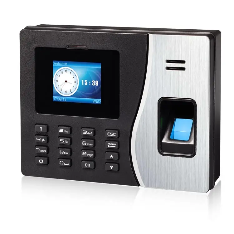 Backup Battery SIM Card Biometric Fingerprint Time Attendance Device With Cloud Software