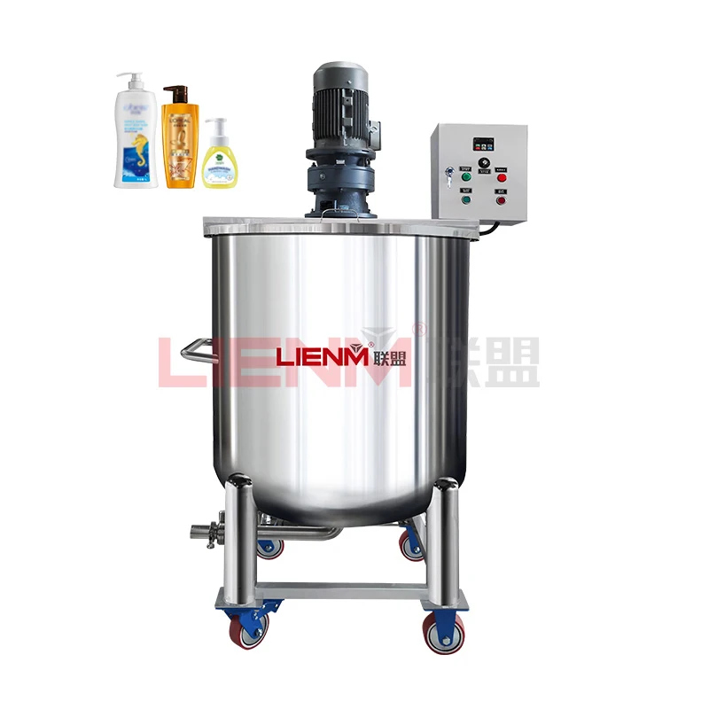 Factory Customized Machine for Mixing Liquid Soap Ss 500L Laundry Detergent Liquid Mixing Equipment