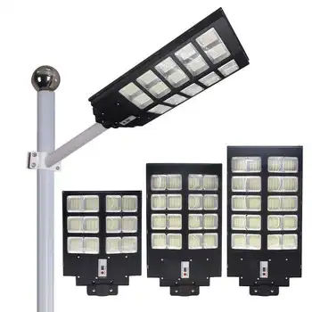 Outdoor Commercial Street Night Lamp Iwaterproof 180w LED Solar Street Light with Motion Sensor All in One Solar Street Lig