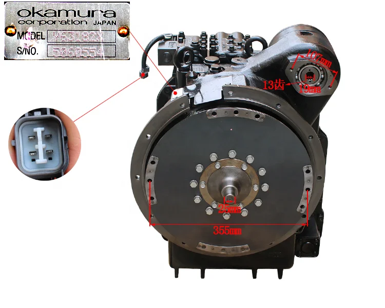 Original Forklift Parts Y63182X Transmission Assy for HC 5-10R