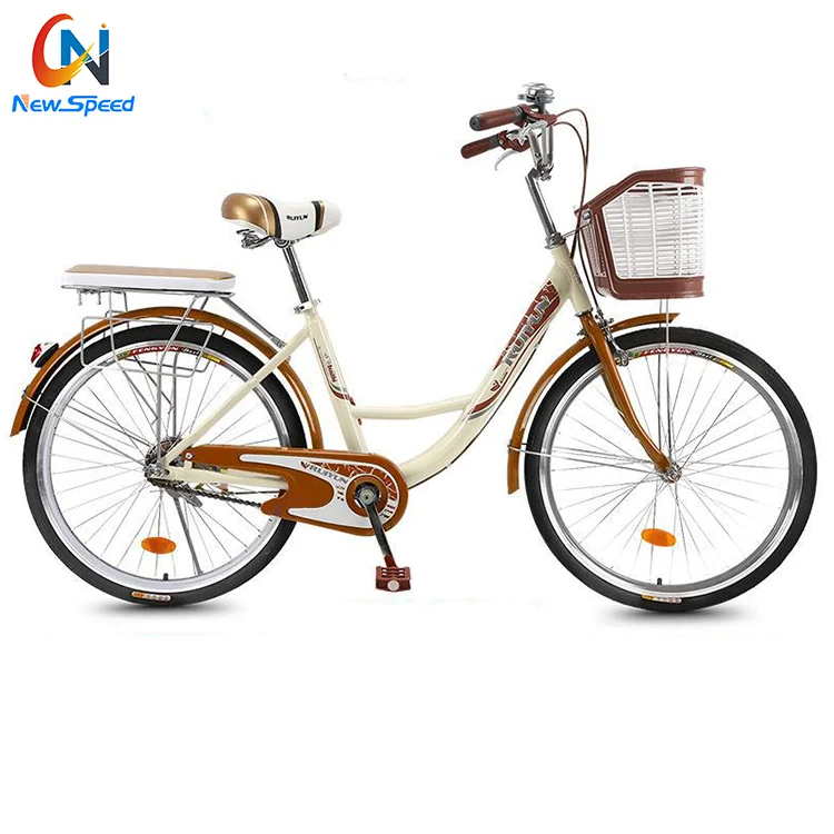 Baru Asli Retro Wanita City Road Bike Vintage Beach Cruiser Sepeda dengan  Harga Yang Wajar