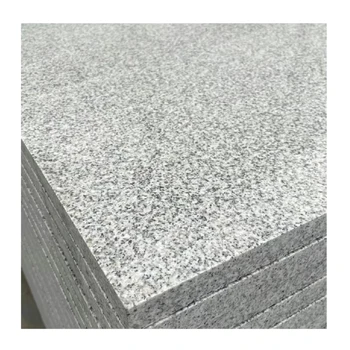 Natural Granite Sesame White g603 Flamed bush-hammered Polished Flat Side Stone Curbstone Outdoor Floor Paving