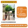 Árbol de Ginkgo Estrecho de Fibra de Vidrio Verde de 4m (Enlace de Depósito)