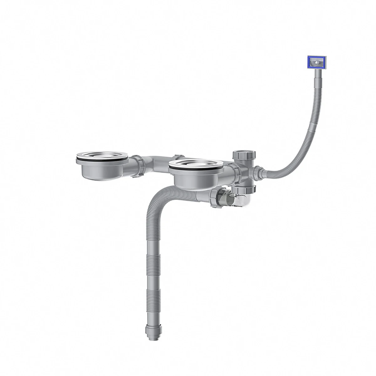 201 stainless steel national standard water seal is designed toprevent odors and insects drain pipe704-2