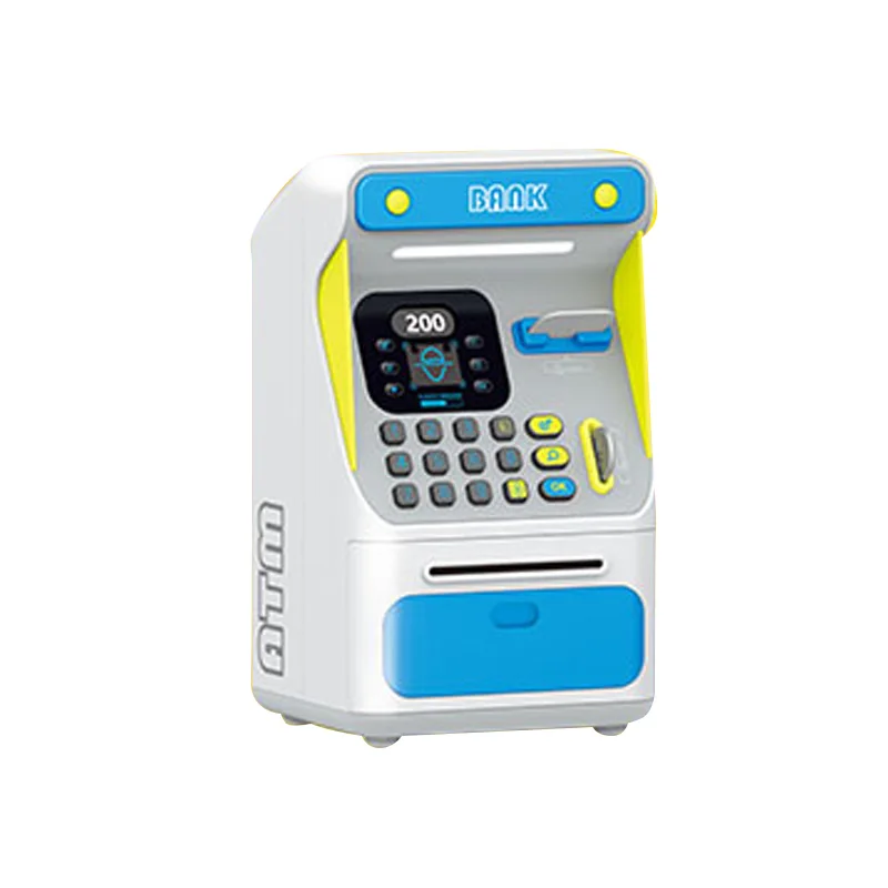 EPT Super Simulation Electric Face Recognition Saving Money Atm Machine Toy Atm Bank Toy