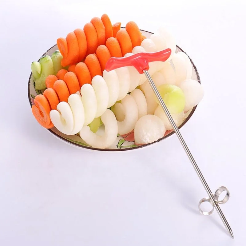 Vegetables Spiral Knife Carving Tool Potato Carrot Cucumber Salad Chopper  And Spiral Slicer Cutter - Miscellaneous, Facebook Marketplace
