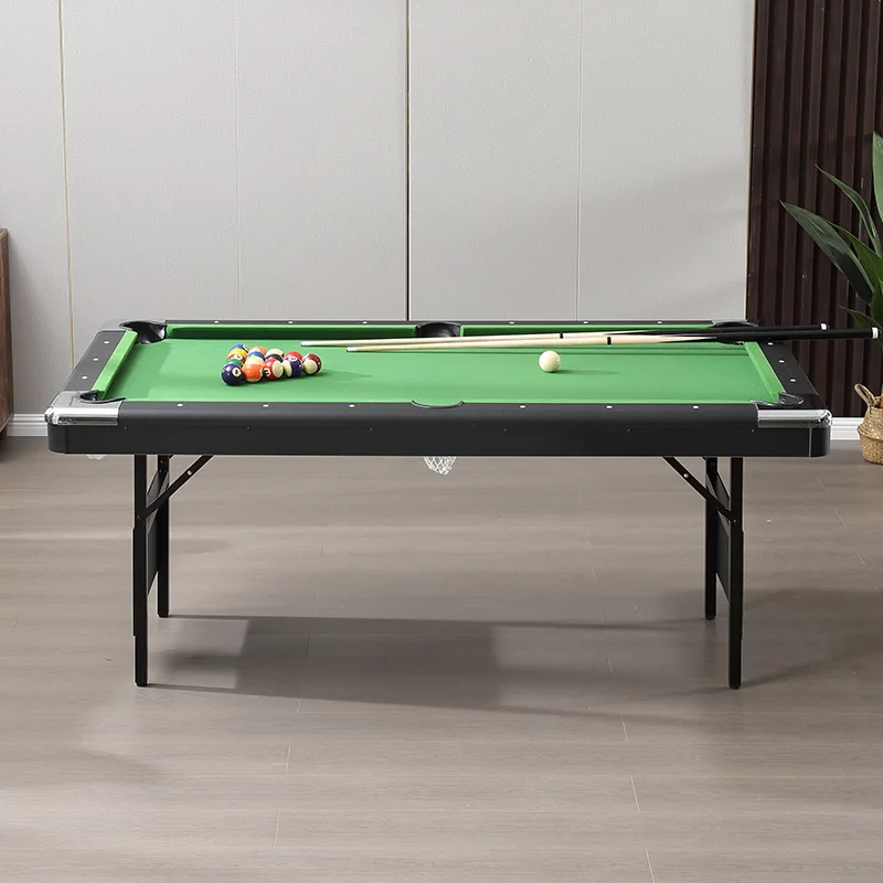 Classical Carom 7FT 8FT 9FT Foldable Pool Table Billiard Snooker Pool Table With Ball Return