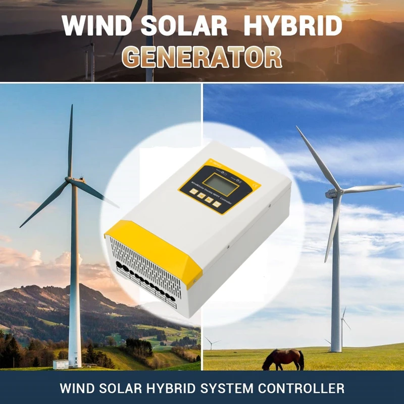Off Grid Boost Controller Mppt Hybrid Wind Solar Charge Controller Auto