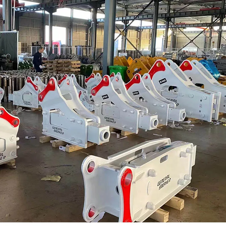10 Tons 15 Tons 20 Tons Excavator Crushing Hammers E68 E70 E140 E165 Hydraulic Breaker Hammer