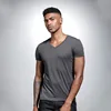 Dark Gray-V neck