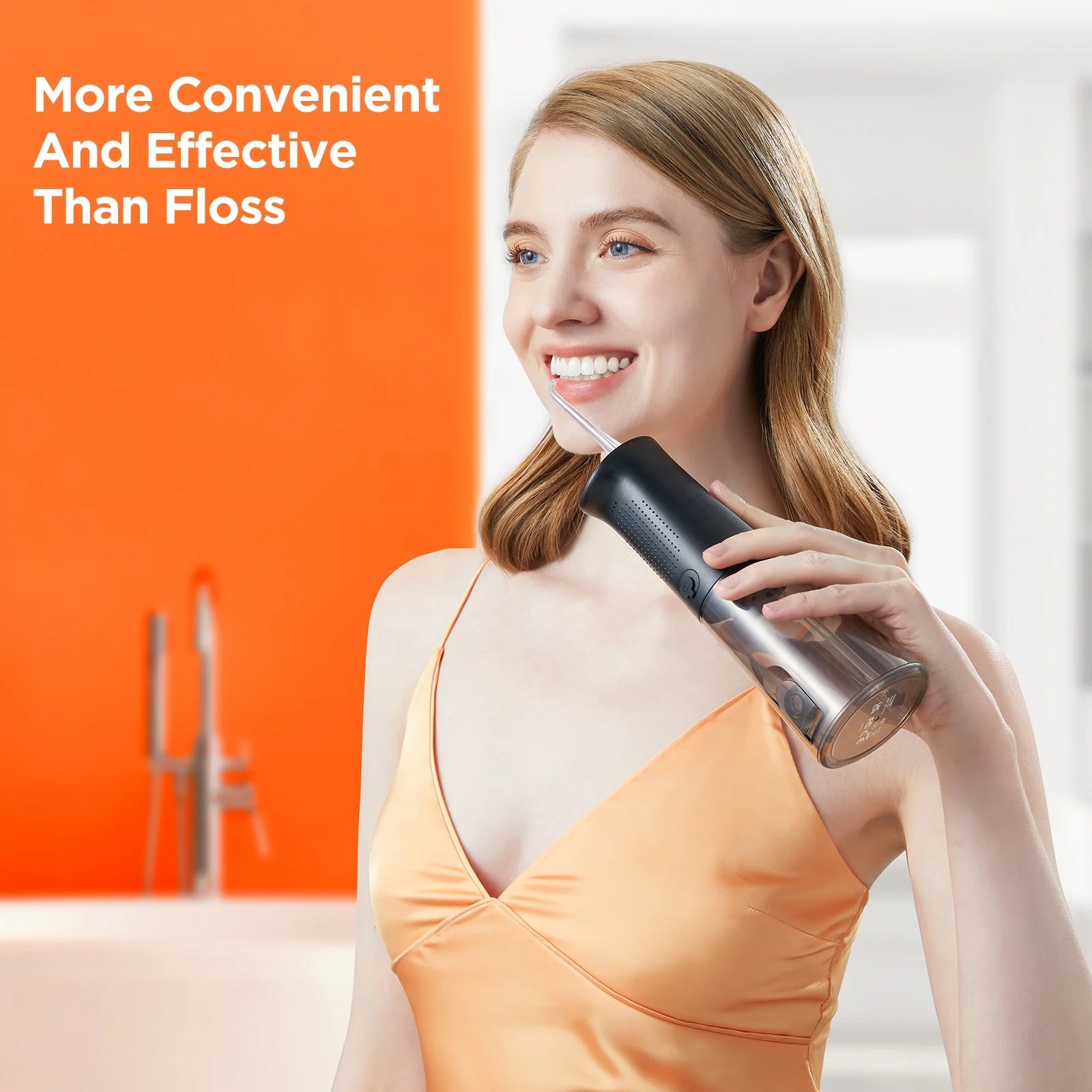 Bitvae BV C2 260ml Water Tank Water Flosser Oral Irrigator with 6 Nozzles