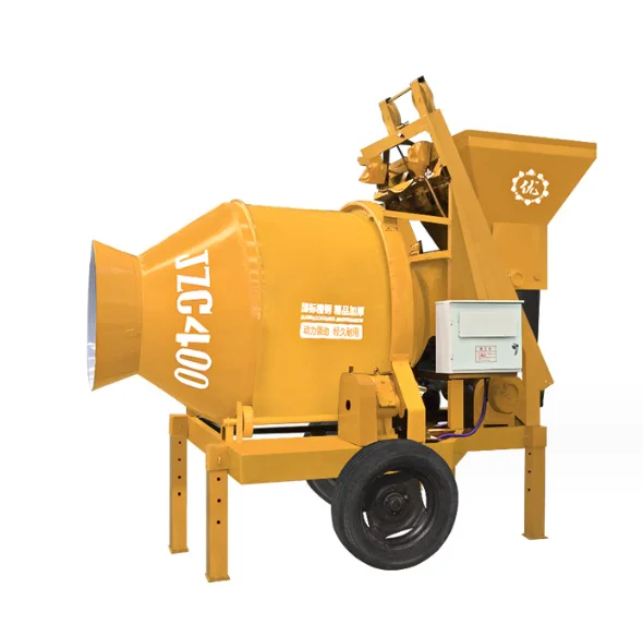 Chinese manufacturers directly sell high-quality concrete conveying and mixing integrated diesel concrete mixers