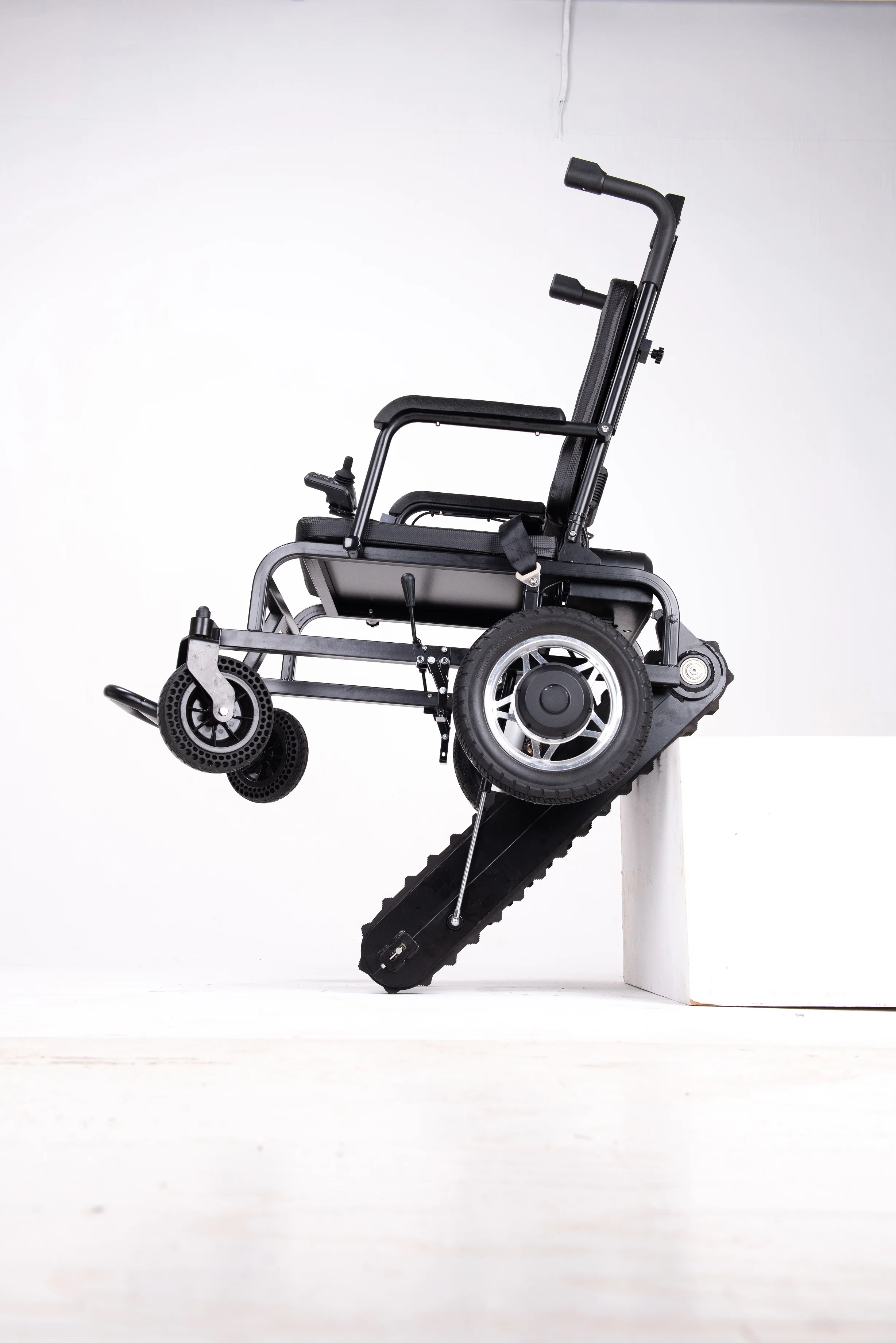 Rehabilitation Off road climbing stair electric up/down stair high capacity motorized electric stair climbing wheelchair- BZ-D03 supplier