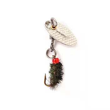 Fly Tying Bass Trout Spinner Metal Lure Sea Fishing Metal Lure Salt Water Fishing Wobbler Metal Baits Spinner Bait Bass Lure – Metal Jig – view 2