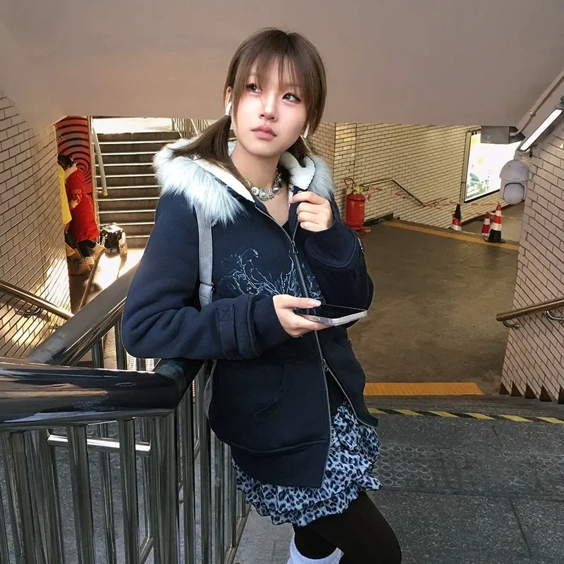 ジャケット・アウター 00s archive fur Mods coat grunge Y2K Archive - y2k 00's grunge FUR coat punk rock ギャル男の通販