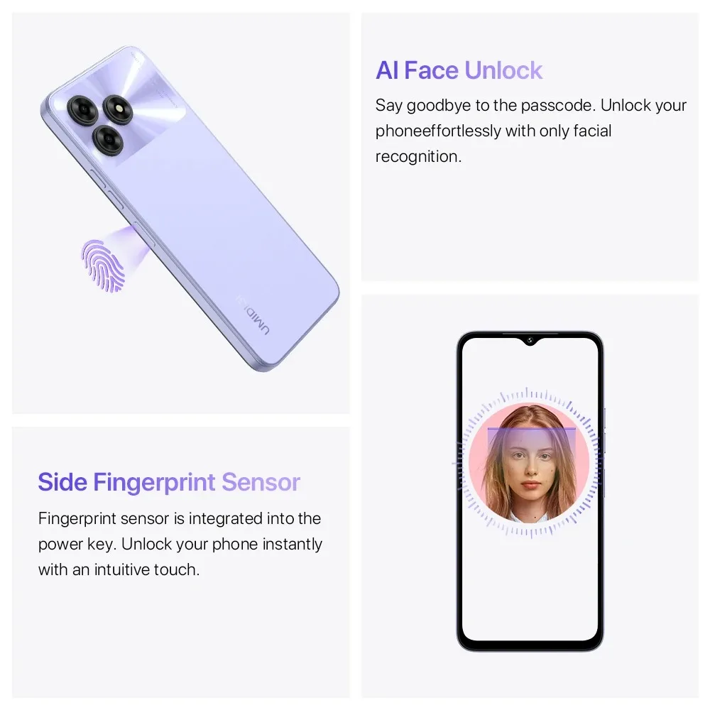 UMIDIGI G5 Smartphone - 50MP Camera, 8GB RAM, 5000mah Battery