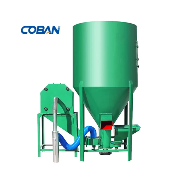 Feed Hammer Mill Mixing Machine Crusher and Mixer Combined Machine for Animal Feed