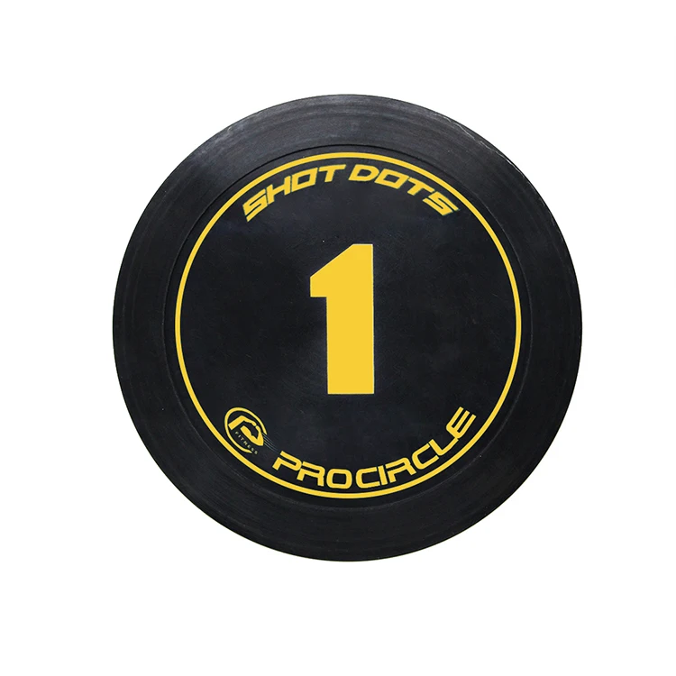Customized Design Good Material Rubber Customize Logo Poly Spot Marker Agility Dots for Sport Training
