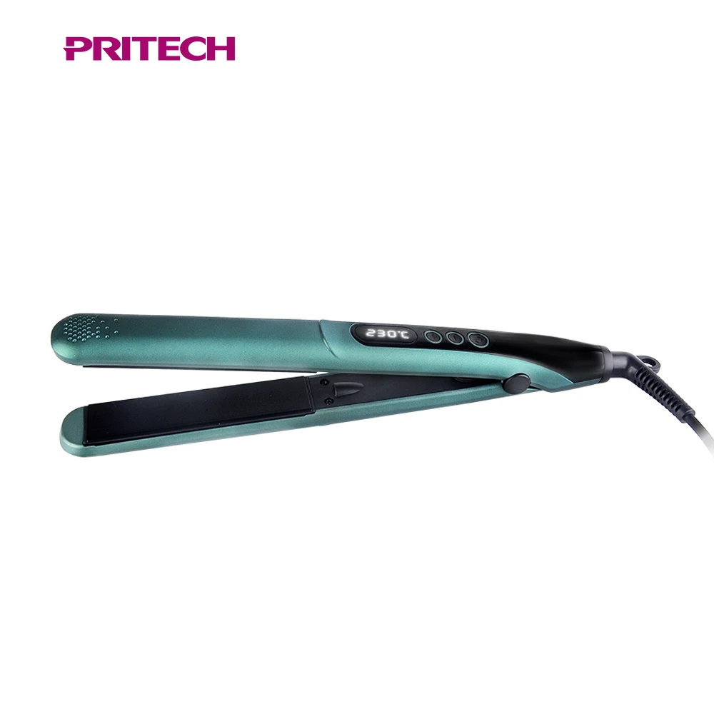PRITECH Professional Ionic Flat Iron Hair Straightener High Quality Ceramic Coating Floating Plates Titanium Plate for Hotels
