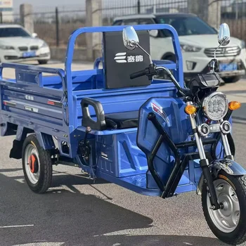Electric Cargo Tricycle 1000W 2000W 3000W tricycle With Cargo box 1.5M 1.6M 1.8M Heavy Load 45KM/H