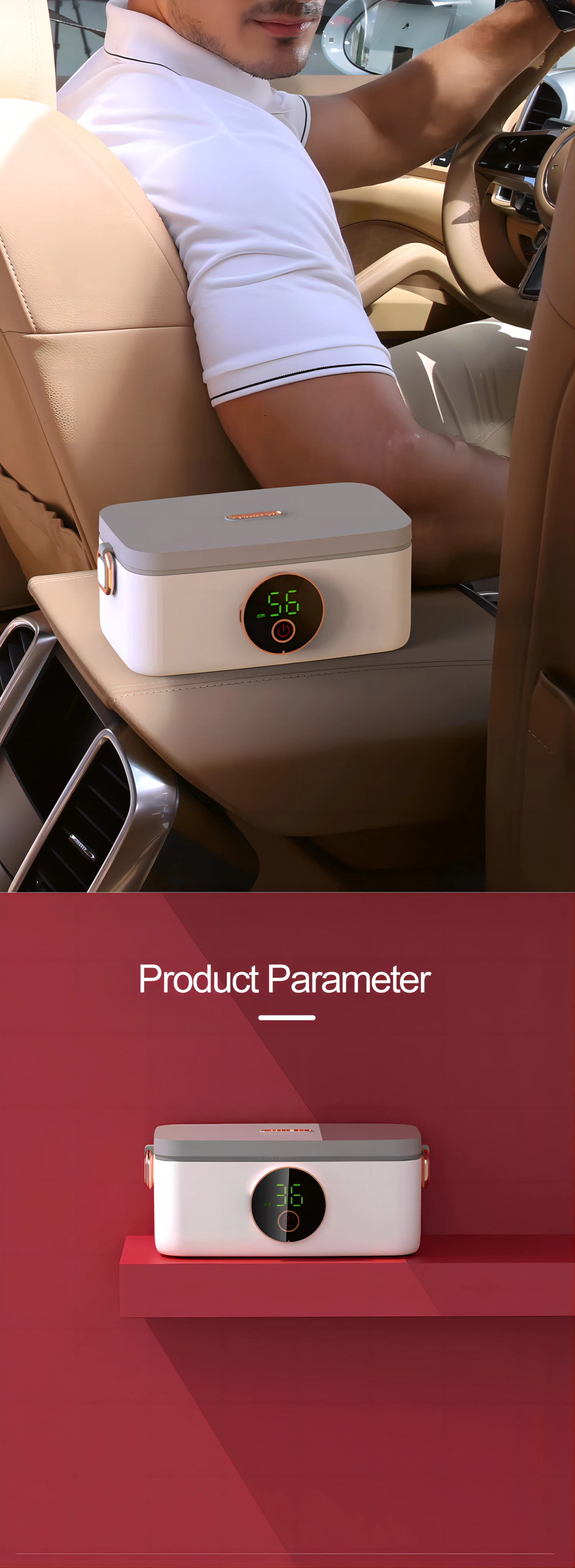 Rechargeable Portable Electric Lunch Box With Usb For Wholesale