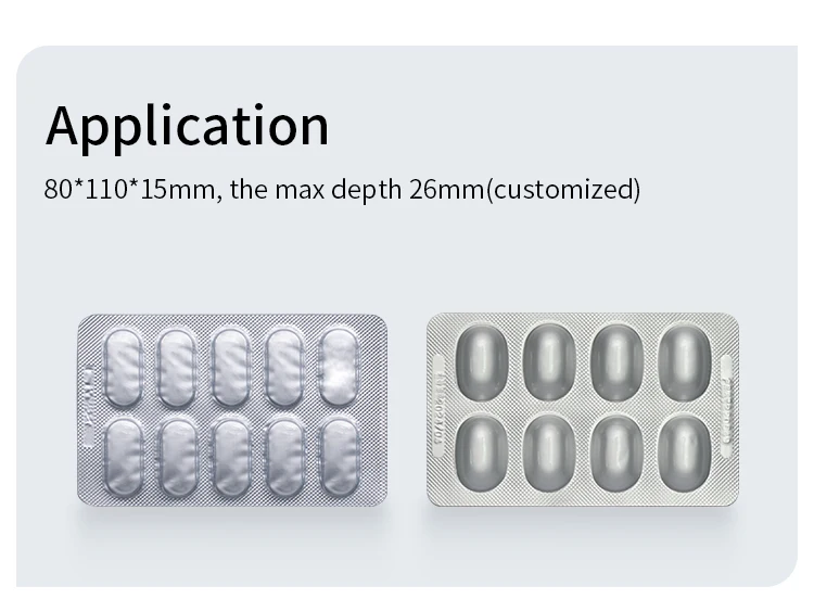 Automatic Small Mini Pvc Alu Alu Strip Pill Tablet Blister Packaging ...