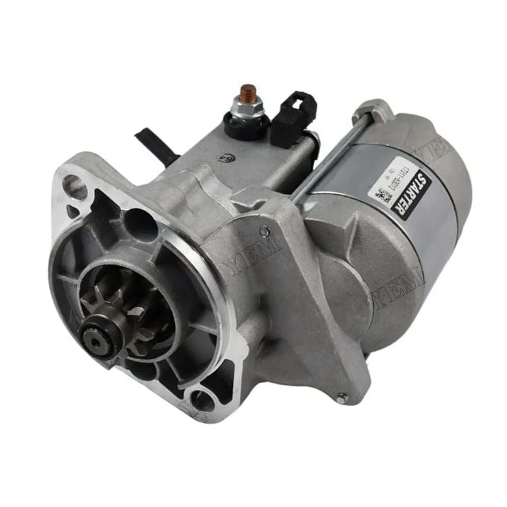 12V 9T Starter Motor 17311-63012 for Kubota Engine V1301 V1302 V1501 V1502 V1701 V1702 V1901 V1902 Tractor L2250 L2550 L2650