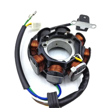 Motorcycle Stator Ignition Coil, High Quality stator Laminated Copper Coils  for Suzuki KRISS-FL 110 8 pole
