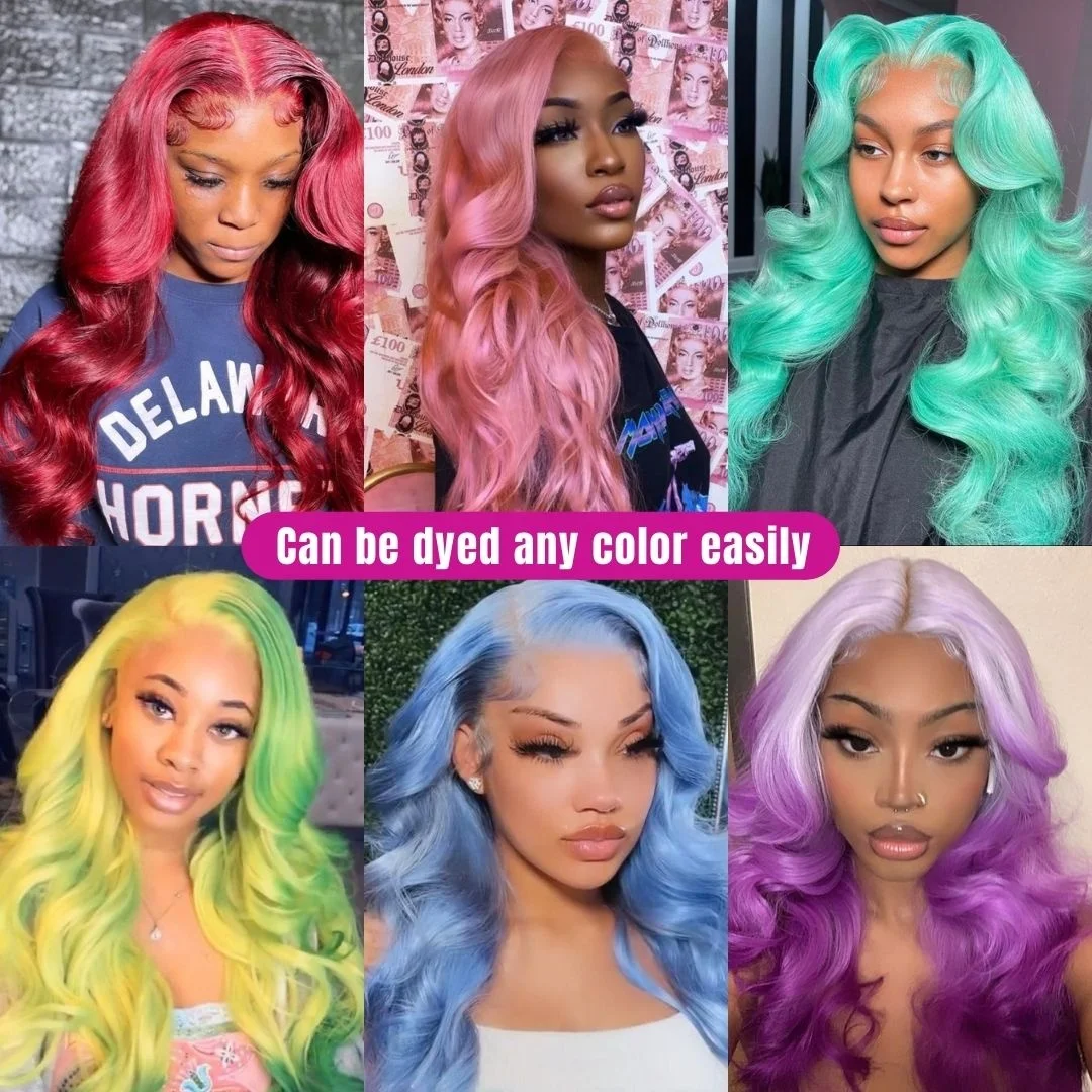 100% Raw Human Hair Wigs Natural Full Lace for Black Women CACIN