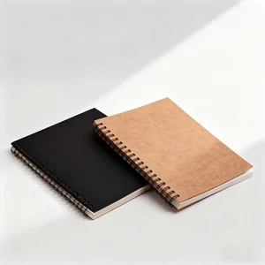 Custom Kraft Cover Drawing Pad Spiral Binding Sketchbook A5 Promotion for Artists Students Global Suppliers