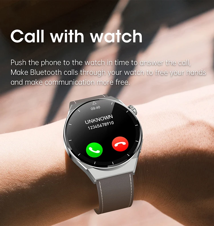 GT3 Max Smartwatch High Quality BT Touchscreen Watch