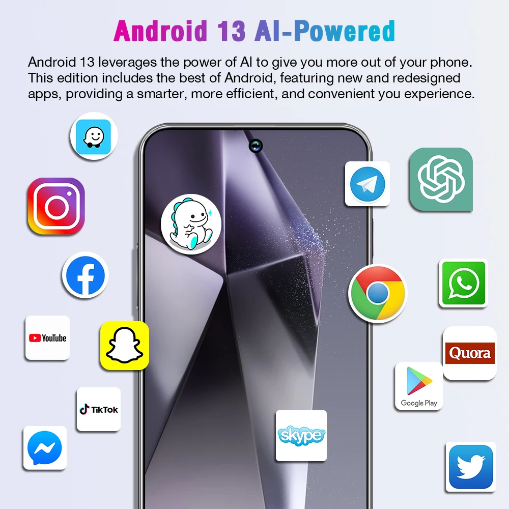 Original S24 Ultra 5G Smartphone S24 Ultra AI Celular Baratos Big Screen Big Battery 5g AI Mobile Phone Factory Price