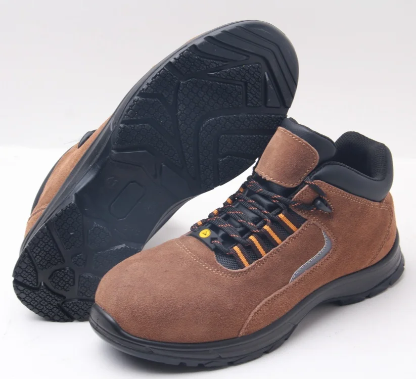 Wholesale Men and Women's Durable Construction Safety Shoes Breathable Jogger and Heavy Duty Work Boots for Factory Use