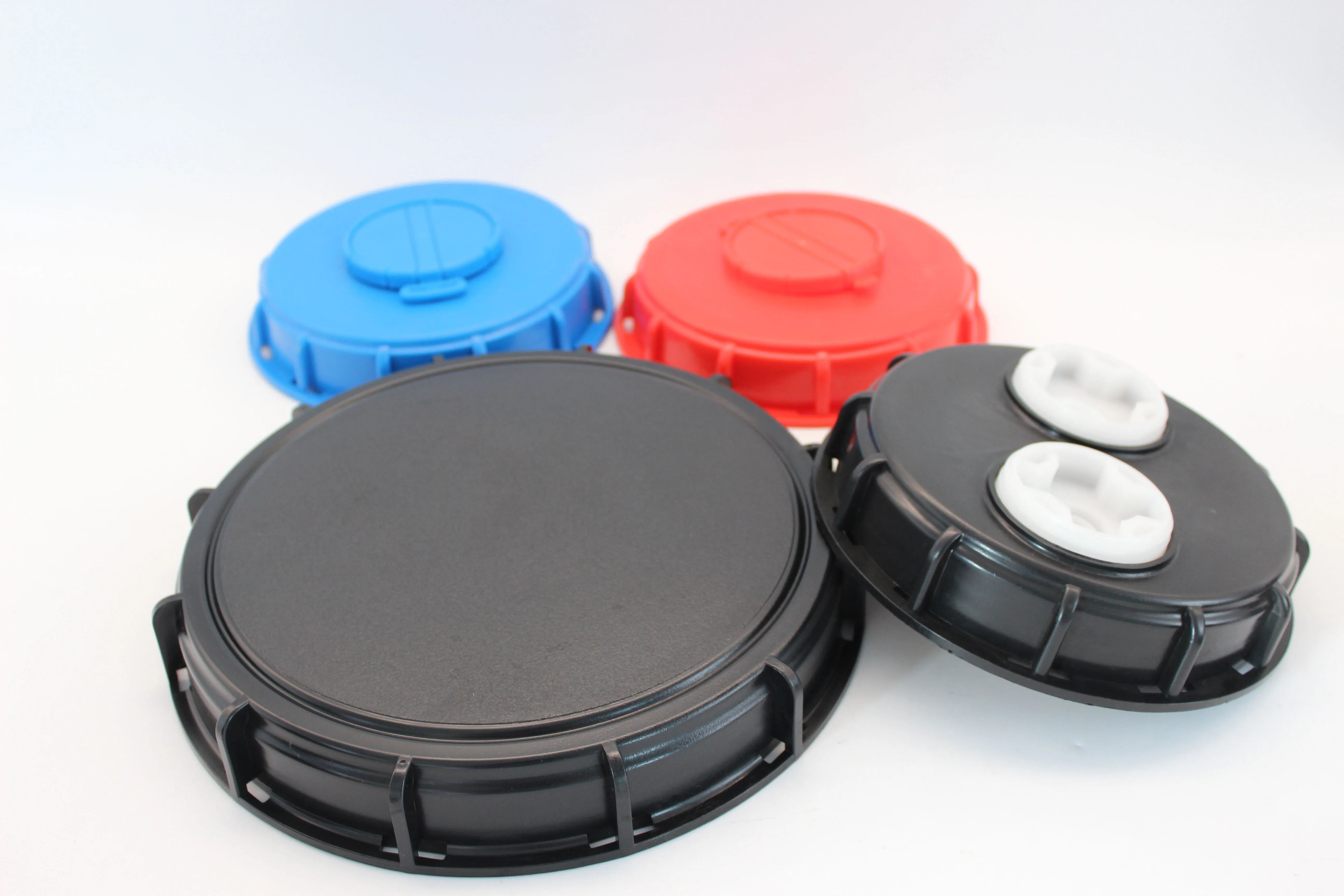 IBC Tank 155mm With Two Plug Hole Caps Adapter Tote Water Container Fittings Plastic IBC Cap Adapter