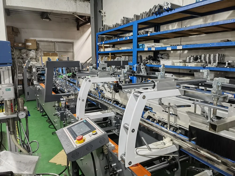 product zh 900xc modular multifunction fully automatic 4 and 6 corner box folder gluer machine-21